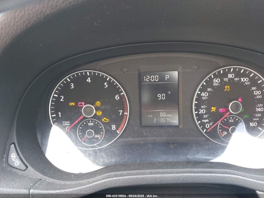 2014 Volkswagen Passat 1.8T Wolfsburg Edition VIN: 1VWAT7A32EC044842 Lot: 43310504