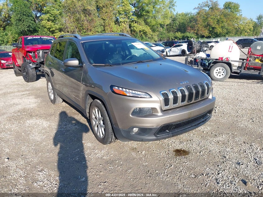 1C4PJLCS8GW281627 2016 Jeep Cherokee Latitude auction photo 1
