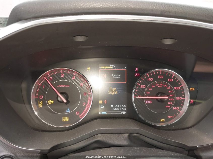 2019 Subaru Impreza 2.0I Sport VIN: 4S3GKAM67K3620357 Lot: 43310527