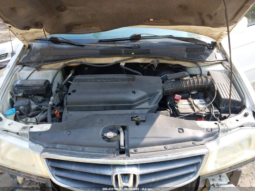 2004 Honda Odyssey Ex-L VIN: 5FNRL18924B078634 Lot: 43310529