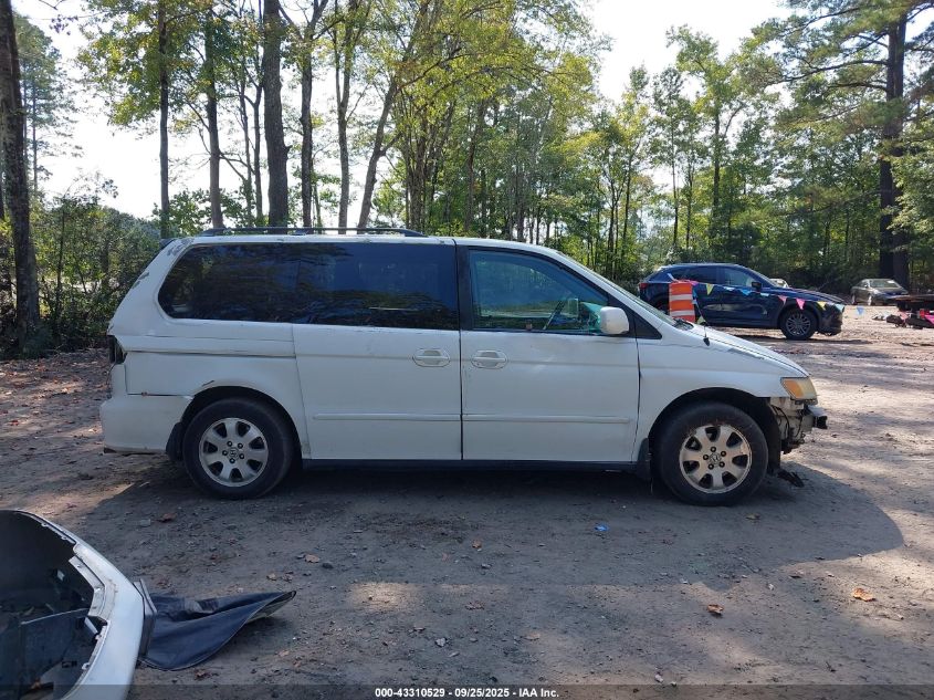 2004 Honda Odyssey Ex-L VIN: 5FNRL18924B078634 Lot: 43310529