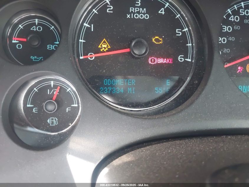 2011 Chevrolet Suburban 1500 Ltz VIN: 1GNSCKE04BR175653 Lot: 43310532