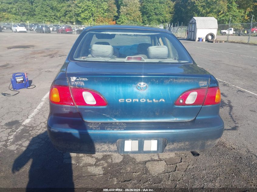 1999 Toyota Corolla Ve/Ce/Le VIN: 2T1BR12EXXC240928 Lot: 43310564