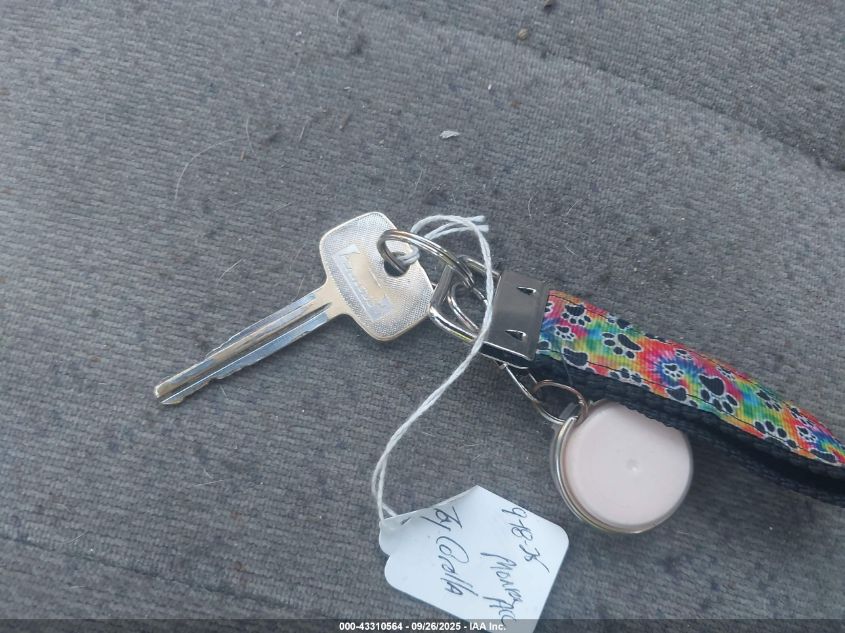 1999 Toyota Corolla Ve/Ce/Le VIN: 2T1BR12EXXC240928 Lot: 43310564