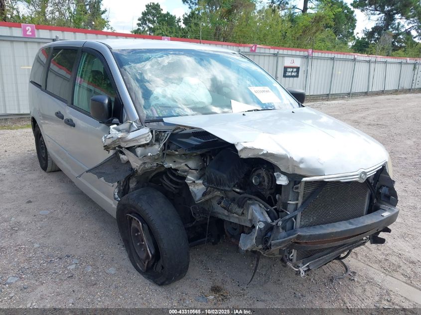 2008 Chrysler Town & Country Lx VIN: 2A8HR44H08R721137 Lot: 43310565