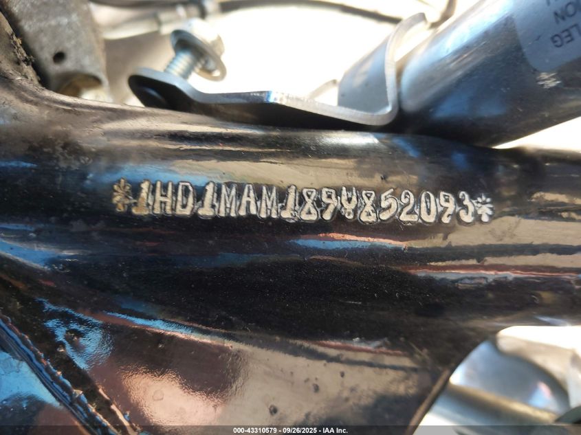 2009 Harley-Davidson Flhtcutg VIN: 1HD1MAM189Y852093 Lot: 43310579