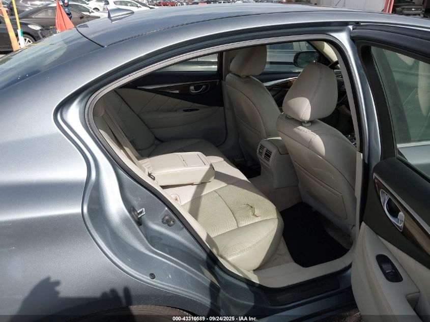 2014 Infiniti Q50 Premium VIN: JN1BV7AP2EM680744 Lot: 43310589