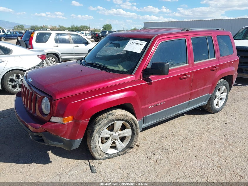 1C4NJPBB1ED531668 2014 JEEP LIBERTY (PATRIOT) photo no. 2