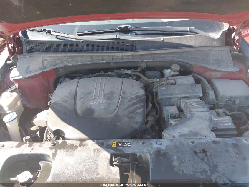 2016 Kia Sorento 3.3L Lx VIN: 5XYPGDA57GG090618 Lot: 43310605