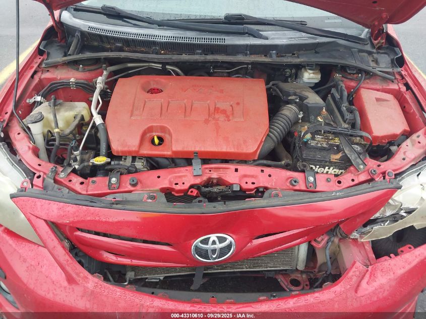 2012 Toyota Corolla S VIN: 5YFBU4EE4CP030475 Lot: 43310610