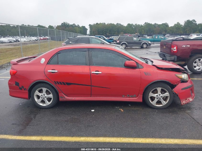 2012 Toyota Corolla S VIN: 5YFBU4EE4CP030475 Lot: 43310610