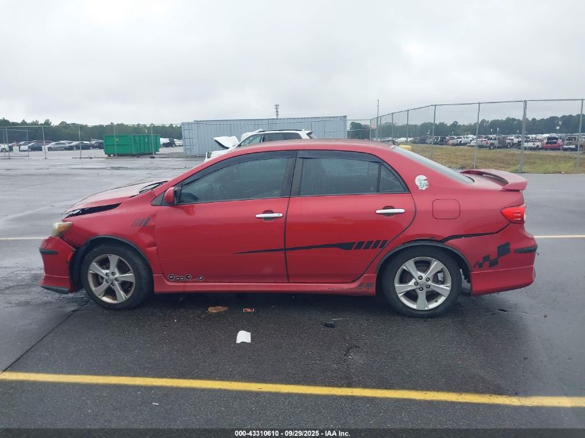 2012 Toyota Corolla S VIN: 5YFBU4EE4CP030475 Lot: 43310610