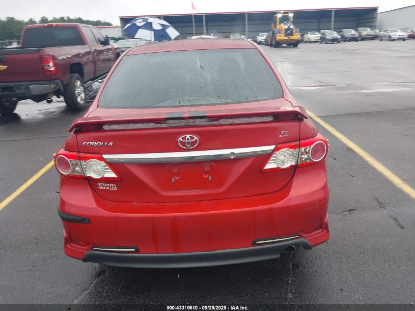 2012 Toyota Corolla S VIN: 5YFBU4EE4CP030475 Lot: 43310610