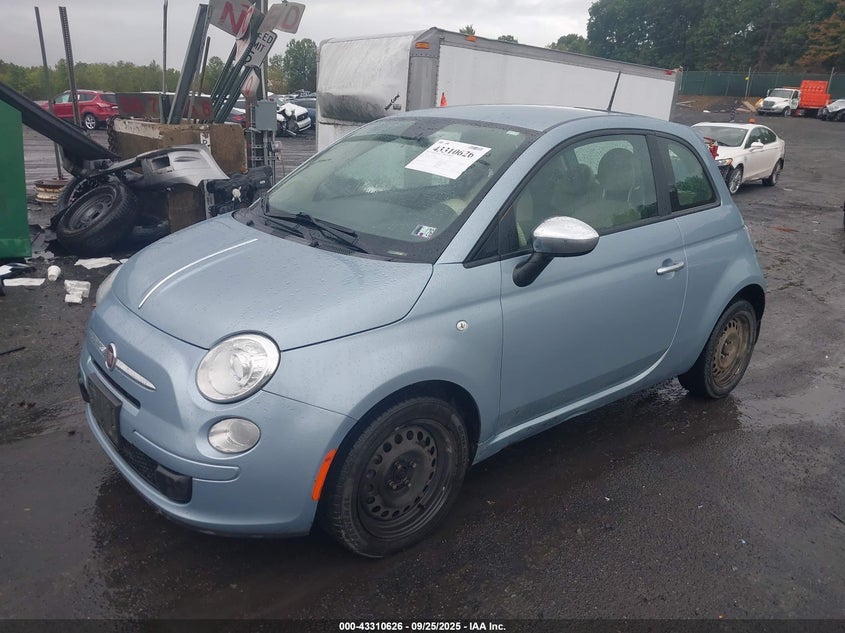 2013 FIAT 500 POP 3C3CFFAR5DT726218