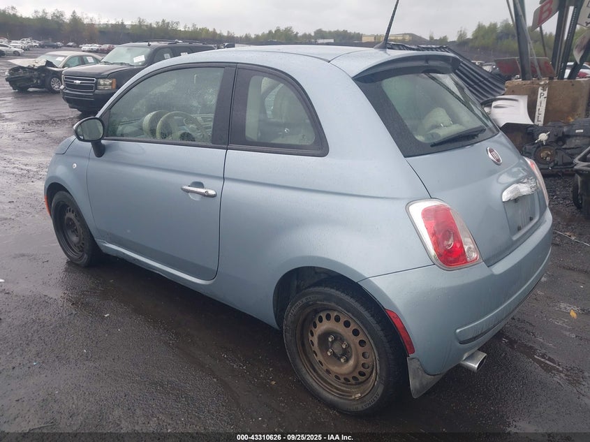 2013 FIAT 500 POP 3C3CFFAR5DT726218