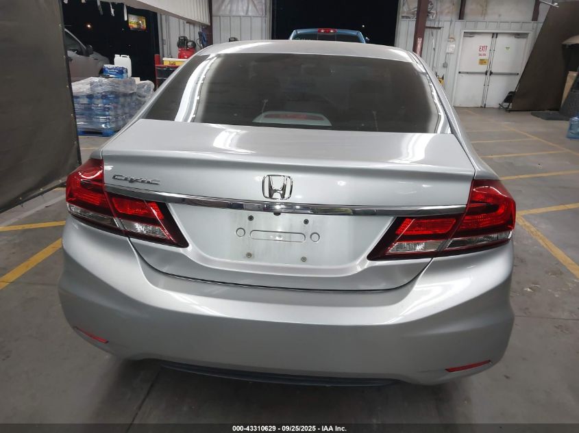 2013 Honda Civic Ex VIN: 19XFB2F82DE072280 Lot: 43310629