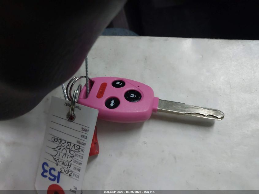 2013 Honda Civic Ex VIN: 19XFB2F82DE072280 Lot: 43310629