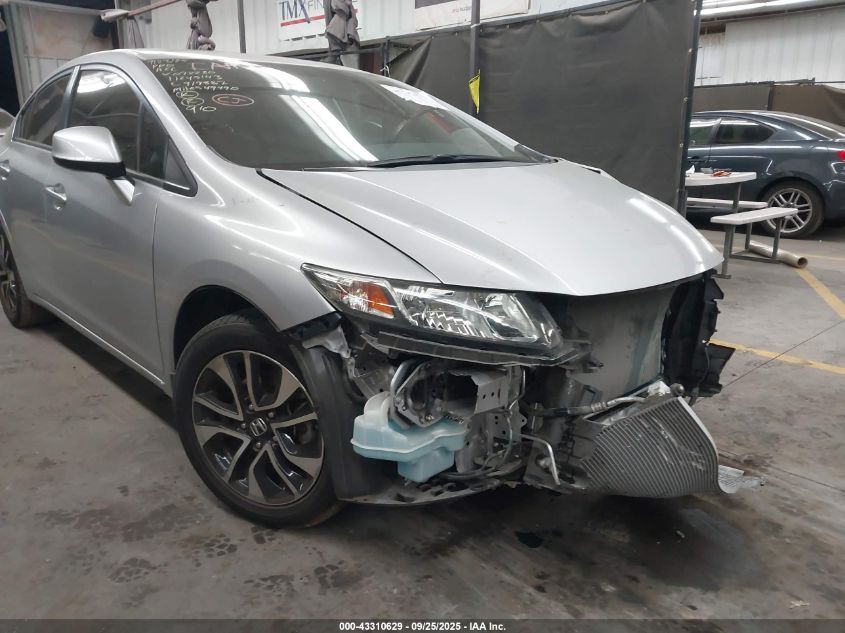 2013 Honda Civic Ex VIN: 19XFB2F82DE072280 Lot: 43310629