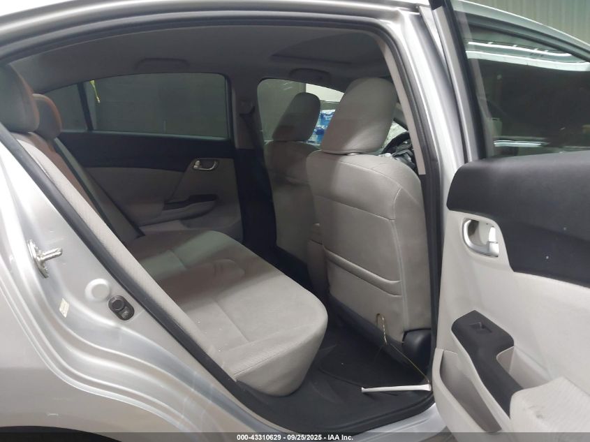 2013 Honda Civic Ex VIN: 19XFB2F82DE072280 Lot: 43310629