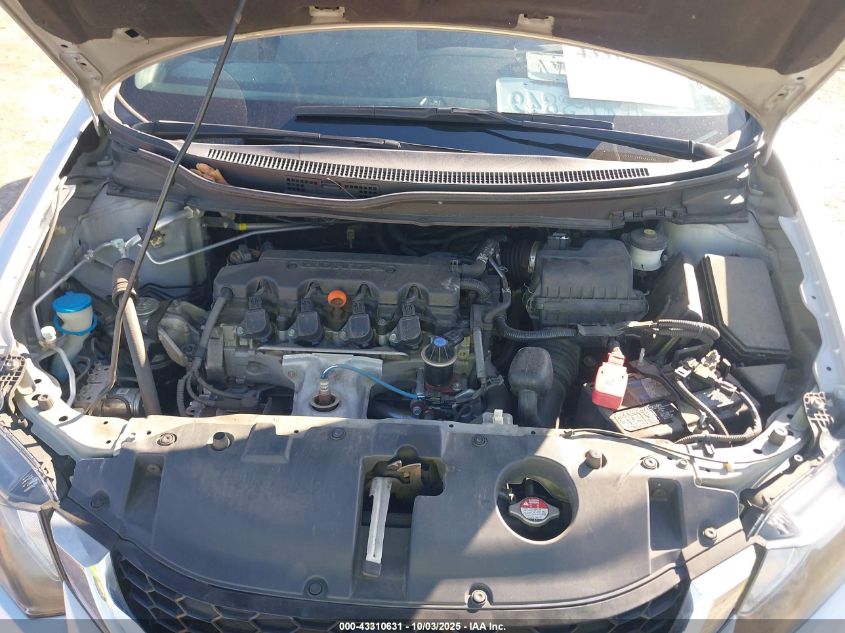 2014 Honda Civic Ex VIN: 2HGFB2F83EH524924 Lot: 43310631