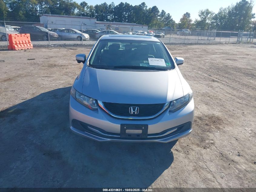 2014 Honda Civic Ex VIN: 2HGFB2F83EH524924 Lot: 43310631