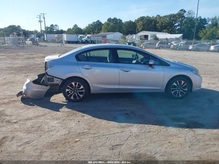 2014 Honda Civic Ex VIN: 2HGFB2F83EH524924 Lot: 43310631