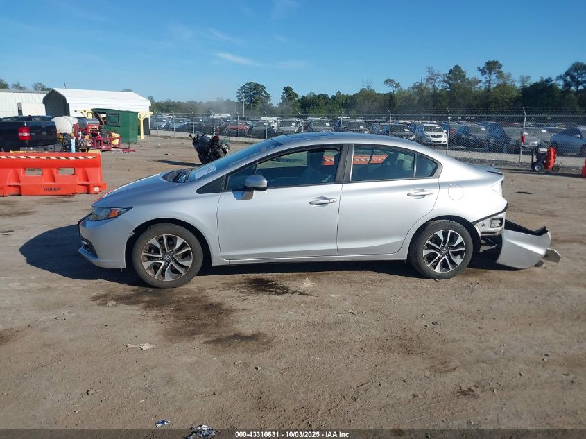 2014 Honda Civic Ex VIN: 2HGFB2F83EH524924 Lot: 43310631