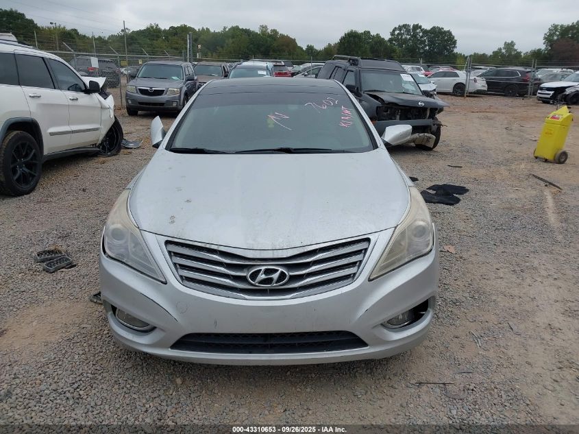2013 Hyundai Azera VIN: KMHFH4JG9DA247602 Lot: 43310653