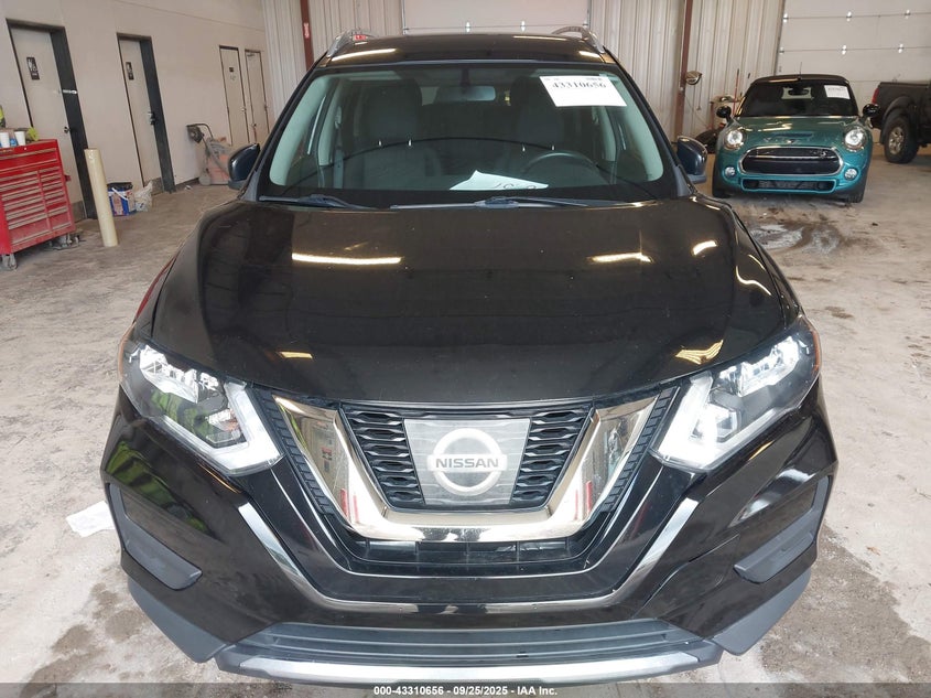 2017 Nissan Rogue 2.5 Sv Black Lot 111043310656 Vin KNMAT2MV8HP587418