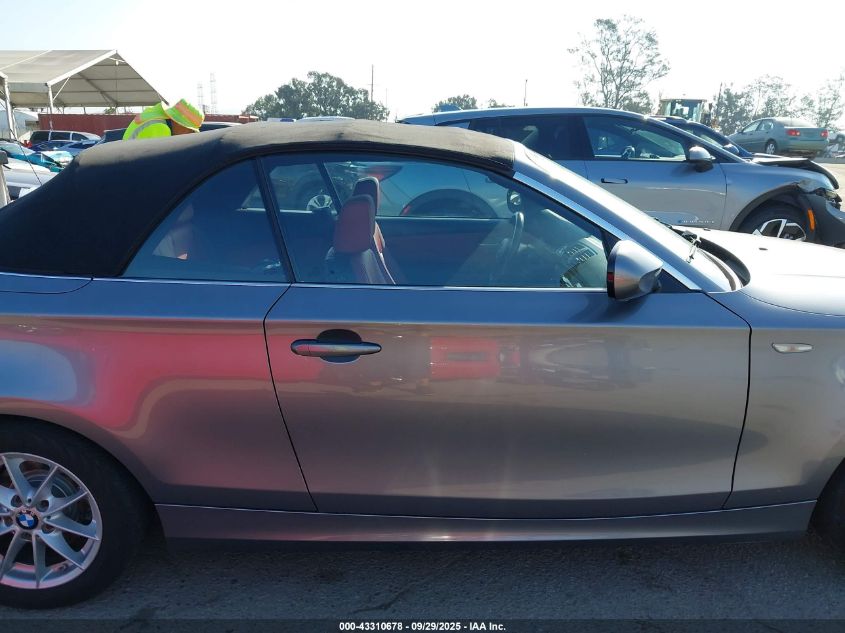 2011 BMW 128I VIN: WBAUN1C54BVH83152 Lot: 43310678