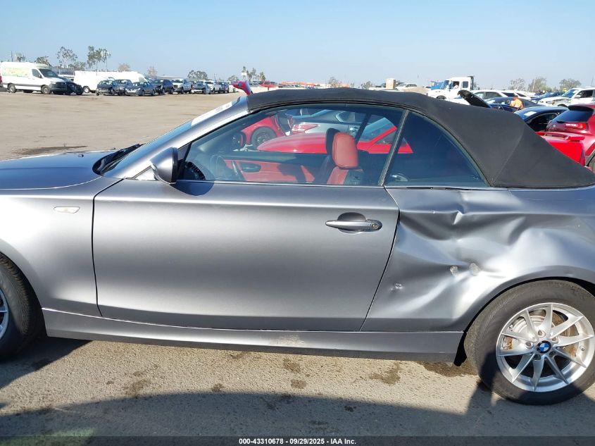 2011 BMW 128I VIN: WBAUN1C54BVH83152 Lot: 43310678