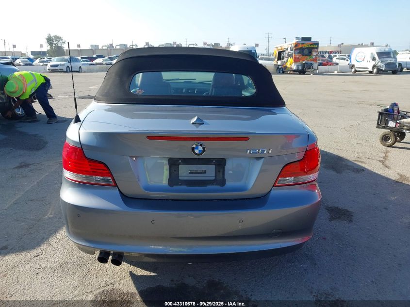 2011 BMW 128I VIN: WBAUN1C54BVH83152 Lot: 43310678