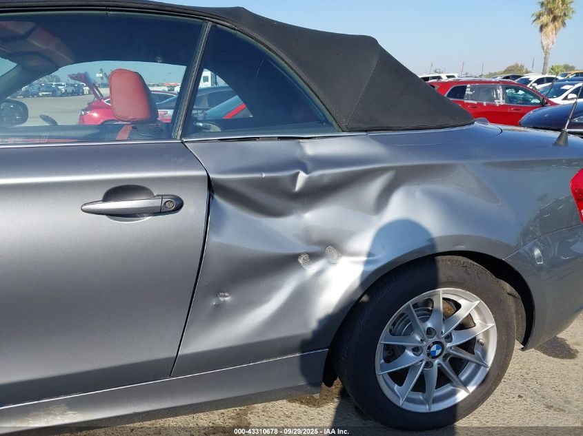 2011 BMW 128I VIN: WBAUN1C54BVH83152 Lot: 43310678