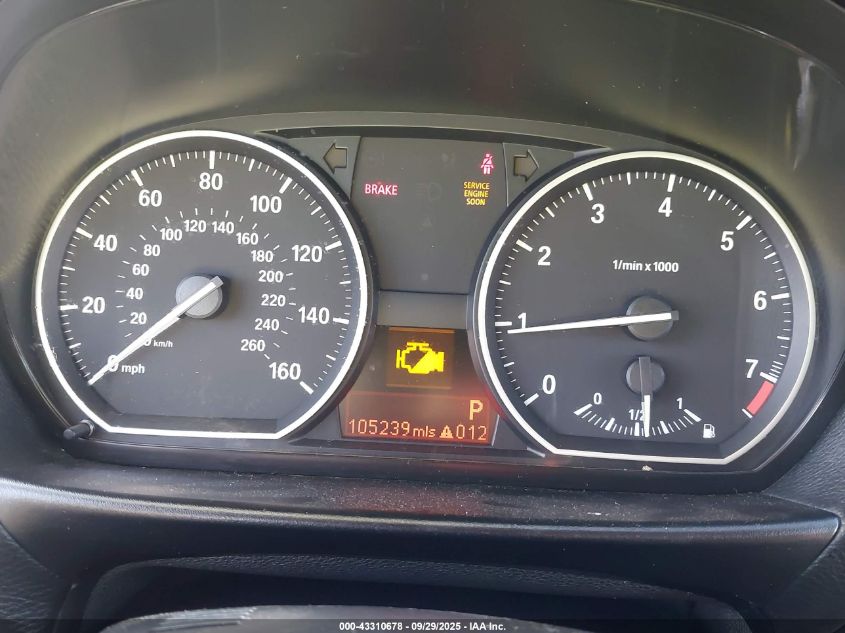 2011 BMW 128I VIN: WBAUN1C54BVH83152 Lot: 43310678