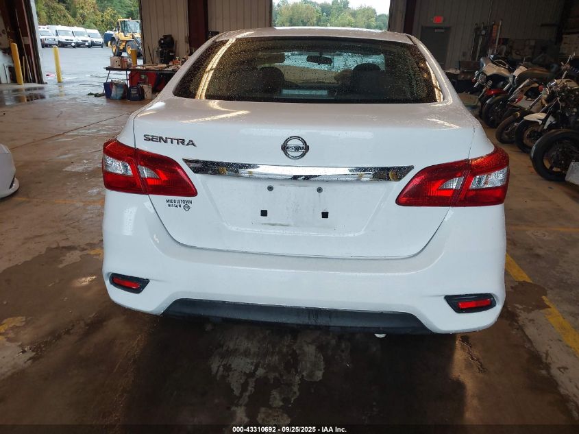 2017 Nissan Sentra S VIN: 3N1AB7APXHY303097 Lot: 43310692