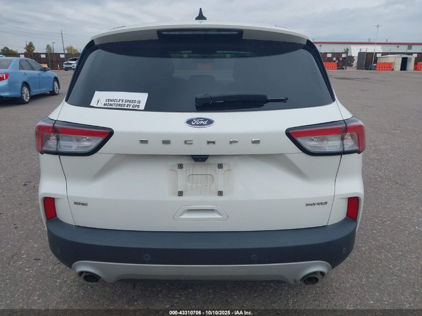 2022 Ford Escape Se VIN: 1FMCU9G65NUA60934 Lot: 43310706