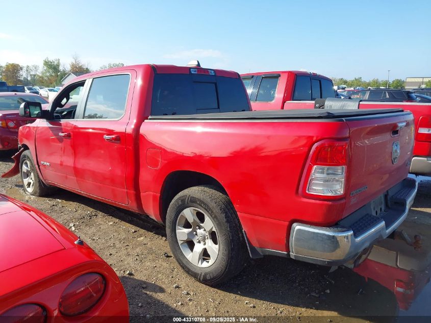2019 Ram 1500 VIN: 1C6SRFFT2KN619649 Lot: 43310708