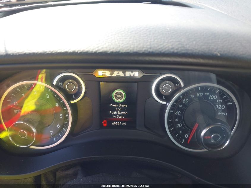 2019 Ram 1500 VIN: 1C6SRFFT2KN619649 Lot: 43310708
