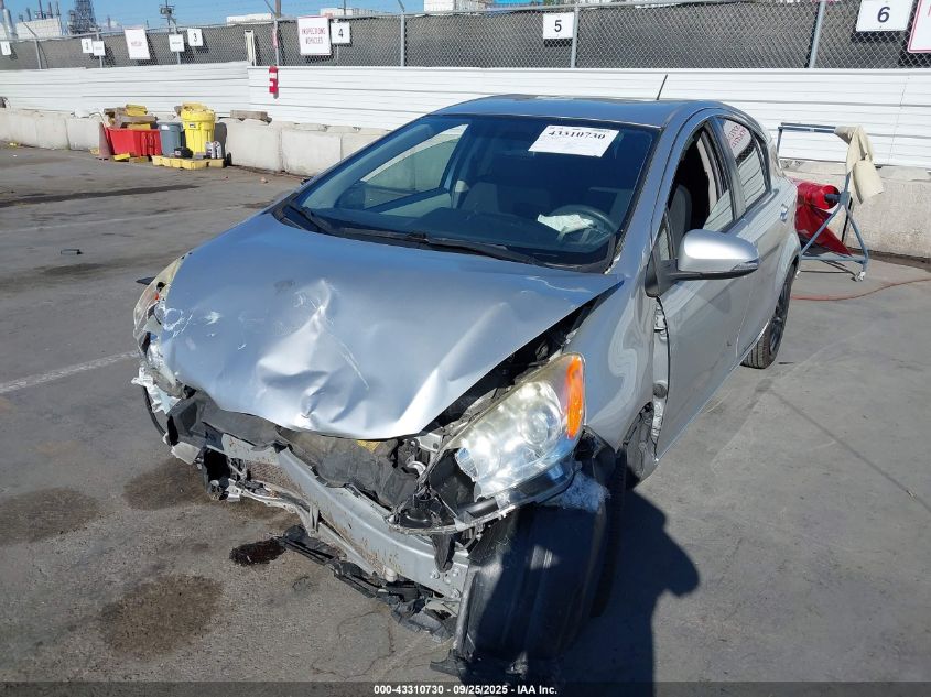 2013 Toyota Prius C Two VIN: JTDKDTB38D1549628 Lot: 43310730