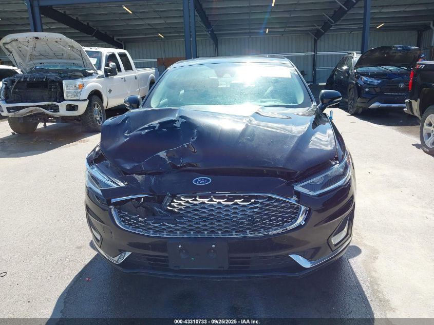 2020 Ford Fusion Titanium VIN: 3FA6P0D98LR130830 Lot: 43310733