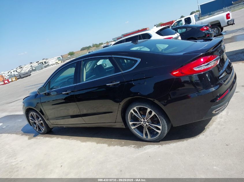 2020 Ford Fusion Titanium VIN: 3FA6P0D98LR130830 Lot: 43310733