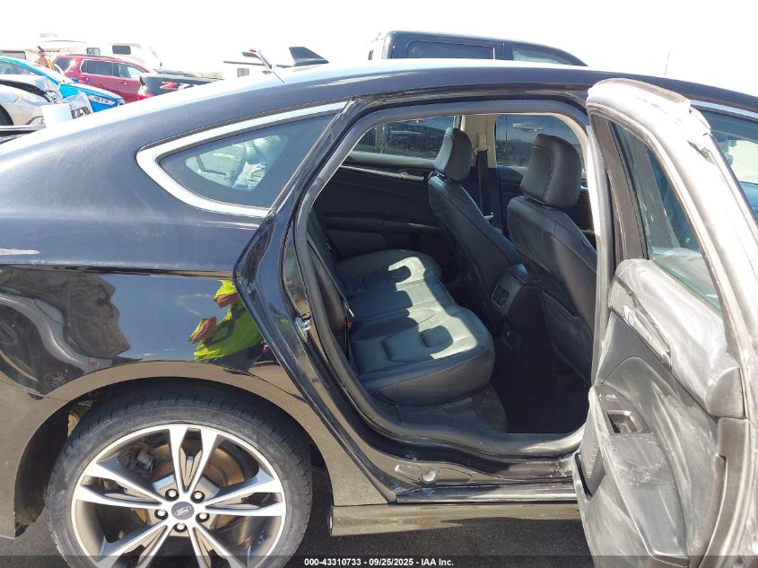 2020 Ford Fusion Titanium VIN: 3FA6P0D98LR130830 Lot: 43310733