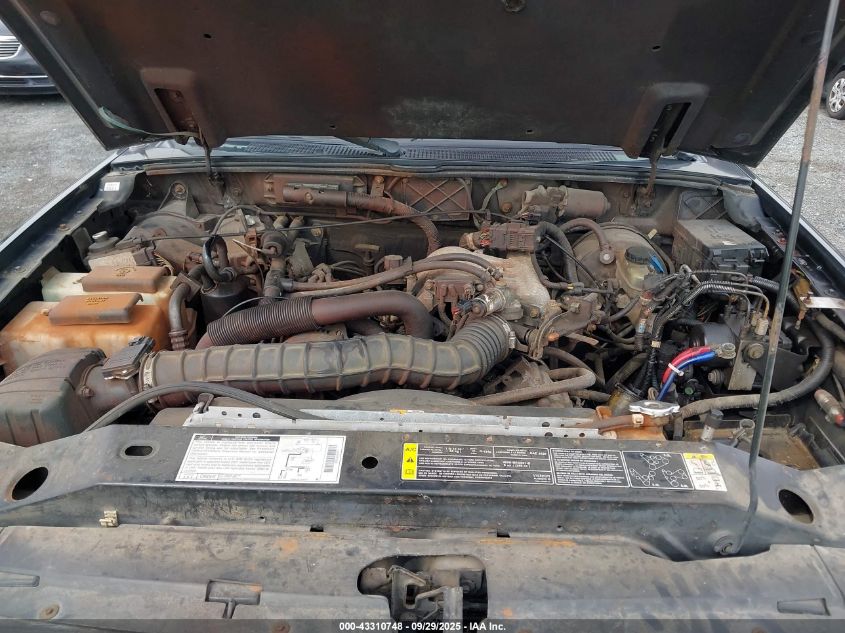 2001 Ford Ranger Edge/Xl/Xlt VIN: 1FTYR14UX1TA19831 Lot: 43310748