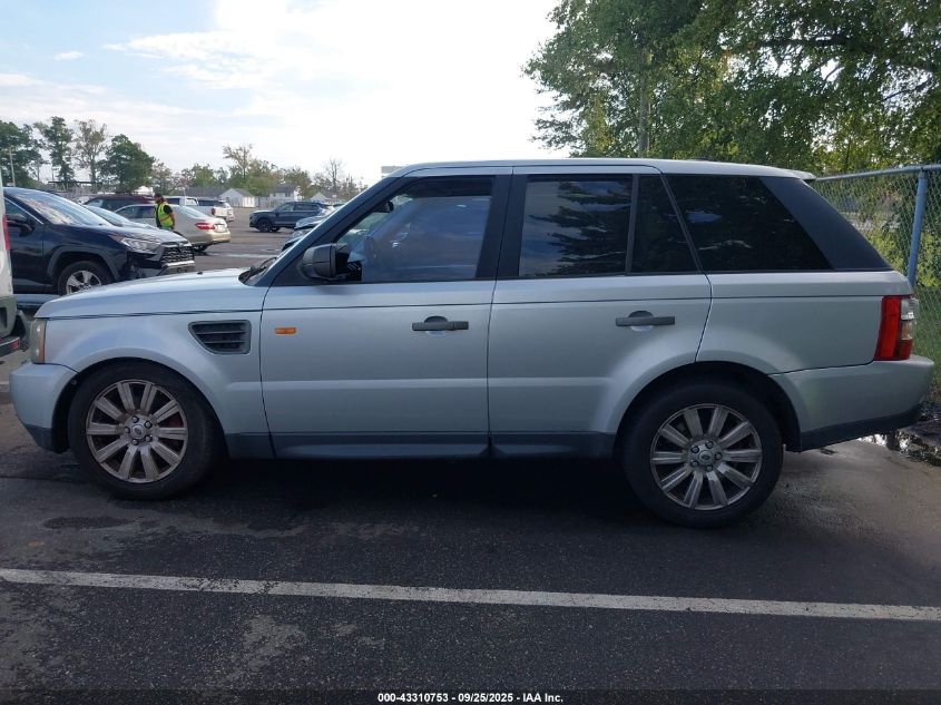 2008 Land Rover Range Rover Sport Hse VIN: SALSF25448A131087 Lot: 43310753