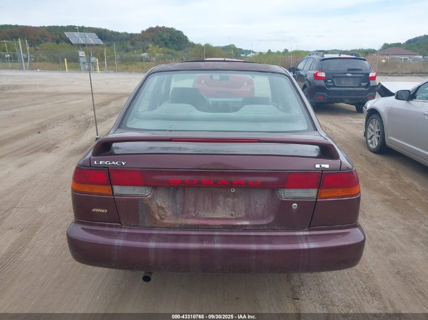 1999 Subaru Legacy 30Th Ann. L/L VIN: 4S3BD4350X7250805 Lot: 43310768