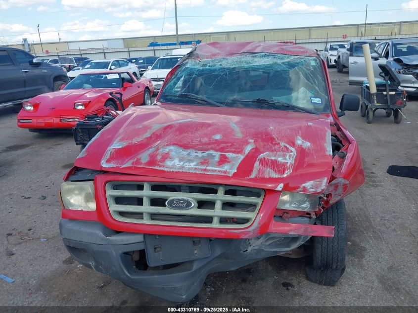 2002 Ford Ranger Xl/Xlt VIN: 1FTYR10D82PA04227 Lot: 43310769