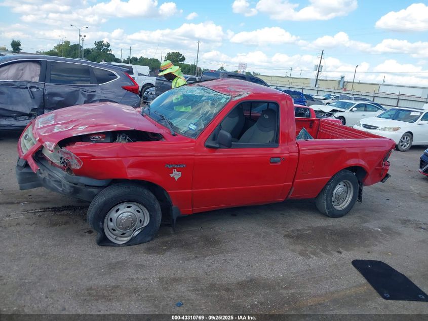 2002 Ford Ranger Xl/Xlt VIN: 1FTYR10D82PA04227 Lot: 43310769
