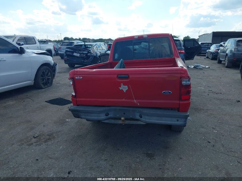 2002 Ford Ranger Xl/Xlt VIN: 1FTYR10D82PA04227 Lot: 43310769