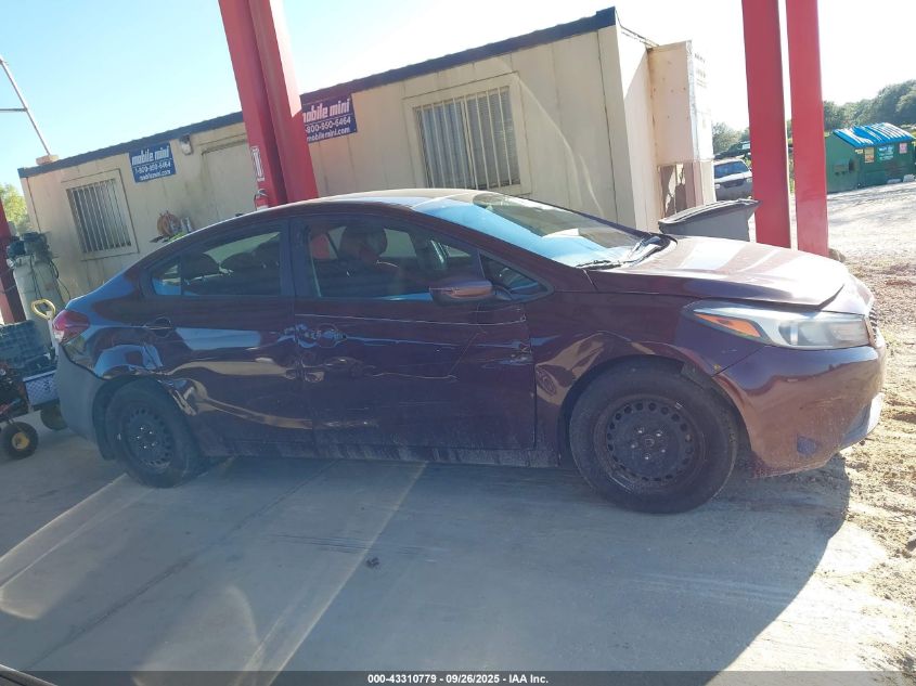 2018 Kia Forte Lx VIN: 3KPFK4A70JE199597 Lot: 43310779