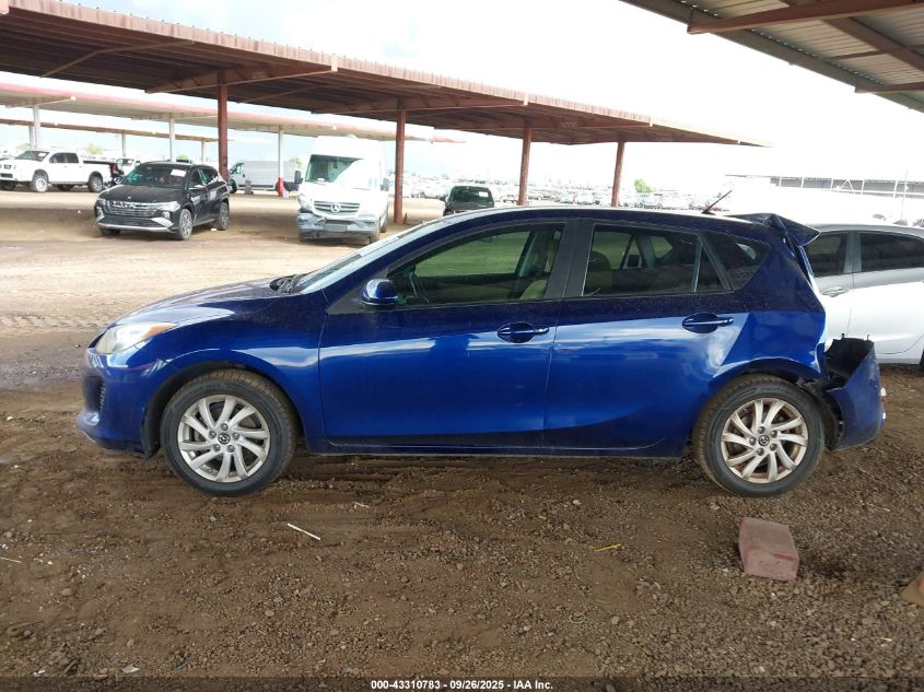 2013 Mazda Mazda3 I Touring VIN: JM1BL1LP7D1722693 Lot: 43310783